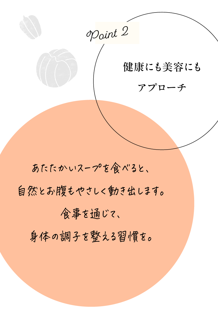 ポイント3 レンジで簡単調理